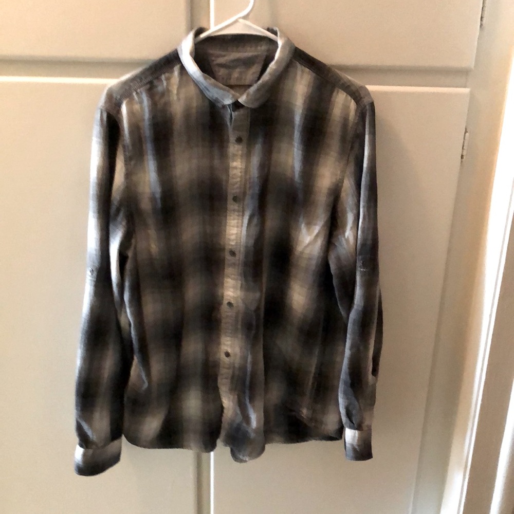 Men’s CK long sleeve, button down shirt